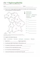 Vorschau - Arbeitsblätter - Bayern Klasse 3/4 – Arbeitsheft Mein Bundesland: Regierungsbezirke, München, Flüsse, mit Karten und Lösungen (HSU) - Seite 3