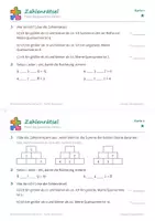 Vorschau - Arbeitsblätter - Knobelkartei Klasse 1/2 – 40 Knobelaufgaben Mathe Grundschule: Zahlenrätsel, Muster und Logicals in 3 Stufen mit Lösungskarten - Seite 3