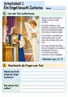 Vorschau - Arbeitsblätter - Johannes bereitet den Weg | Religion Klasse 4 Arbeitsblätter | Evangelische Religionslehre | 10 Arbeitsblätter als PDF - Seite 1