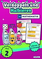 Vorschau - Arbeitsblätter - Verdoppeln und Halbieren Klasse 2 | Übungsheft Rechnen bis 100 | mit Lösungen - Deckblatt