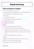 Vorschau - Anderer Materialtyp - Kleine Feriengrüße fürs Kollegium - Seite 2