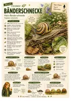 Vorschau - Arbeitsblätter - Bänderschnecke – kostenloses Materialpaket für Sachunterricht & Naturbildung | Bella Wildherz - Deckblatt