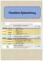 Vorschau - Arbeitsblätter - Materialpaket Spielanleitung - Deckblatt