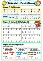 Vorschau - Arbeitsblätter - Mathematik Klasse 1 Vertretungsstunde - Zahlen bis 10 und Plus - Seite 3