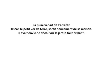 Aperçu - Préparation de séance / Séance complète - Kamishibaï | Oscar, le ver de terre courageux | Après la pluie, les surprises ! - Page 2