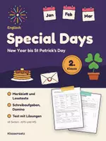 Vorschau - Arbeitsblätter - Special Days Englisch 2. Klasse New Year bis St Patrick - Deckblatt
