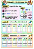 Vorschau - Arbeitsblätter - Mathematik Klasse 3 Vertretungsstunde - Schriftlich Plus/Minus, Geld - Seite 2