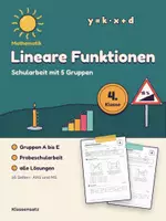 Vorschau - Klassenarbeiten - Schularbeit Lineare Funktionen 4. Klasse MS/AHS - Deckblatt