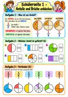 Vorschau - Arbeitsblätter - Mathematik Grundschule Klasse 1–4 – 8 Materialien für Vertretung und Wiederholung - Seite 1