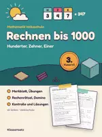 Vorschau - Arbeitsblätter - Rechnen bis 1000 Arbeitsblätter Mathematik 3. Klasse VS - Deckblatt