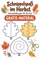 Vorschau - Arbeitsblätter - Gratis: Schneideübungen Herbst – Schnippelspaß für Kita & Kindergarten - Deckblatt