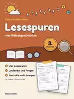 Vorschau - Arbeitsblätter - Lesespuren Deutsch 3. Klasse Volksschule Leserätsel - Deckblatt