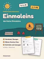 Vorschau - Arbeitsblätter - Einmaleins Arbeitsblätter Mathematik 2. Klasse Volksschule - Deckblatt
