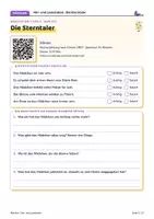 Vorschau - Arbeitsblätter - Märchen Hör- und Lesestation | Hörverstehen mit QR-Codes | 4 Grimm-Märchen | LRS | Klasse 5–6 - Seite 2