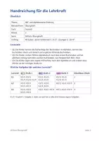 Vorschau - Arbeitsblätter - Alphabetisch ordnen Klasse 2 | Übungsheft ABC und Wörterliste | mit Lösungen - Seite 2