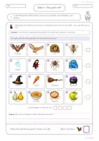 Vorschau - Arbeitsblätter - Halloween Komplettpaket | 16 Materialien | Deutsch, Sachunterricht, Mathe - Seite 1