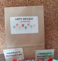 Vorschau - Anderer Materialtyp - Geburtstag Aufkleber Tüten Sarahs Streberladen - Seite 1