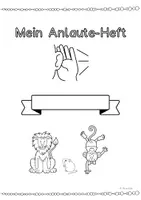 Vorschau - Arbeitsblätter - Anlaute-Heft - Seite 1