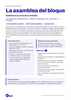 Vista previa - Unidades / Secuencias / Situaciones de Aprendizaje - Situación de aprendizaje - Especial Informativo - Crisis de la vivienda ESP - página 1