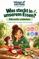 Vorschau - Arbeitsblätter - Was steckt in unserem Essen? – Nährstoffe entdecken | Arbeitsheft | Klasse 5–7 - Deckblatt