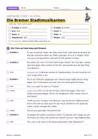 Vorschau - Aufgabenkarten - Märchen Lesetheater | 3 Stücke mit Rollenkarten in 3 Lesestufen | LRS-Fassung | Klasse 5–6 - Seite 3