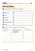 Vorschau - Arbeitsblätter - Märchen Würfelgeschichte | Märchen schreiben mit Würfeltabellen | Mustermärchen | LRS | Klasse 5–6 - Seite 3