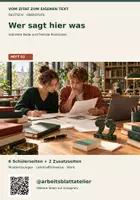 Vorschau - Unterrichtsreihen - Wer sagt hier was Deutsch Oberstufe
Indirekte Rede und fremde Positionen · Heft 2 - Deckblatt