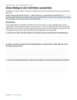 Vorschau - Unterrichtsreihen - Nach dem Zitat geht es weiter Deutsch Oberstufe
Belege erklären und argumentativ nutzen · Heft 4 - Seite 2