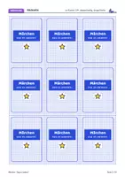 Vorschau - Spiele - Märchen Erklärspiel | Wörter umschreiben, Wortschatz | 30 Karten, 3 Stufen | LRS | Klasse 5–6 - Seite 2