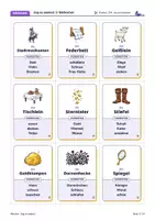 Vorschau - Spiele - Märchen Erklärspiel | Wörter umschreiben, Wortschatz | 30 Karten, 3 Stufen | LRS | Klasse 5–6 - Seite 3