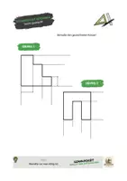 Vorschau - Arbeitsblätter - Bemaßen einer technischen Zeichnung (5) - Deckblatt
