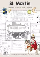 Vorschau - Arbeitsblätter - Sankt Martin Materialpaket | Lesen, Lesespaziergang, Lesespur, Miniheft | differenziert | St. Martin Grundschule - Seite 1