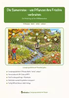 Vorschau - Arbeitsblätter - Die Samenreise – wie Pflanzen ihre Früchte verbreiten – Lesespurgeschichte mit Rätselaufgaben (Klasse 4) - Seite 1