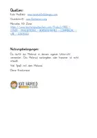 Vorschau - Arbeitsblätter - Klettmappe Verben ergänzen - Konjugation - Seite 1