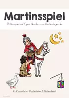 Vorschau - Arbeitsblätter - St. Martin Rollenspiel | Theater AG | Lesen | Martinsspiel mit Sprechkarten | Martinslegende für Klassenfeier, Martinsfeier & Gottesdienst | Sankt Martin Klasse 1, Klasse 2, Klasse 3, Klasse 4 Grundschule - Seite 2