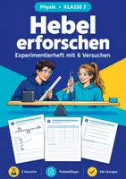 Vorschau - Arbeitsblätter - Hebel und Drehmoment, Experimente, Klasse 7 - Deckblatt