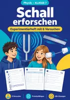 Vorschau - Arbeitsblätter - Schall, Experimente, Klasse 7 - Deckblatt