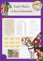 Vorschau - Stundenentwürfe - Sankt Martin Klasse 3 Klasse 4 - Deckblatt