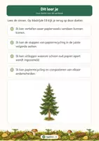 Voorbeeld - Van boom tot papier: papierkringloop en hergebruik | Werkboek groep 3–4 | Met antwoorden - Pagina 3