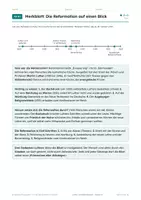Vorschau - Arbeitsblätter - Martin Luther und die Reformation, Arbeitsheft, Klasse 8 - Seite 3