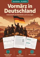 Vorschau - Arbeitsblätter - Vormärz, Arbeitsheft, Klasse 9 - Deckblatt