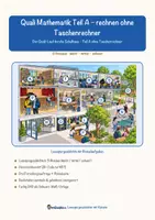 Vorschau - Arbeitsblätter - Quali Mathematik Teil A – rechnen ohne Taschenrechner – Lesespurgeschichte mit Prüfungsaufgaben (Klasse 9) - Seite 1