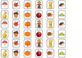 Aperçu - Apprentissages en autonomie - Loto: automne - Page 3