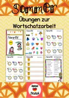 Vorschau - Arbeitsblätter - Sommer: Übungen zur Wortschatzarbeit - Seite 1