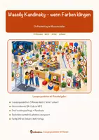 Vorschau - Arbeitsblätter - Wassily Kandinsky – wenn Farben klingen – Lesespurgeschichte mit Rätselaufgaben (Klasse 5) - Seite 1