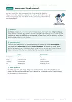 Vorschau - Arbeitsblätter - Gewichtskraft und Masse, Arbeitsheft, Klasse 7 - Seite 3