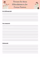 Vorschau - Arbeitsblätter - Mikrodebatten führen (Arbeitsblätter und Bewertungsbogen) - Seite 3