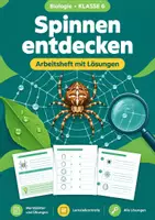 Vorschau - Arbeitsblätter - Spinnen, Arbeitsheft, Klasse 6 - Deckblatt