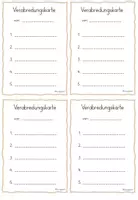 Vorschau - Aufgabenkarten - Verabredungskarte - Methode zur Partnerfindung - Seite 3