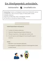 Vorschau - Arbeitsblätter - Ein Streitgespräch zur Umweltethik (Aufgaben, Text, Bewertungsbogen) - Seite 1